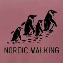 Nordic walking tučňáci - vintage