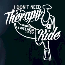 I don't Therapy Ride - jezdkyně