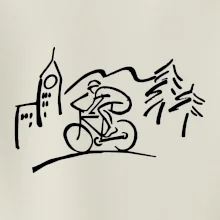 Cyklista na výletě