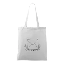 Obálka pošták jedním tahem