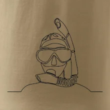 Potápěč jedním tahem