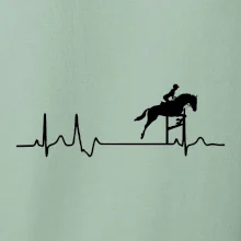 EKG kůň přeskok