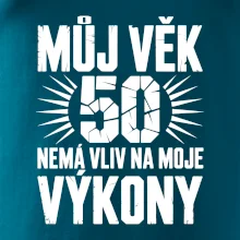 Můj věk nemá vliv na moje výkony