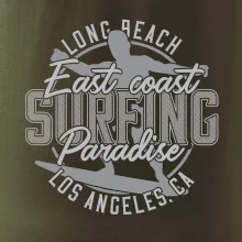 East coast surfing Long Beach
