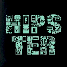 HIPSTER nápis ikony