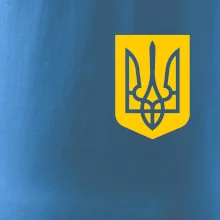 Ukrajina - Žlutý znak na prsu