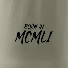 Born in - Římské číslo 1951