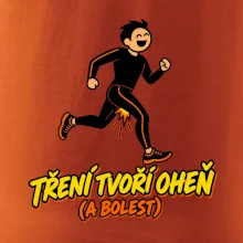 Běžecké tření tvoří oheň