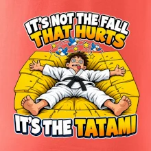 Pád bolí tatami judo