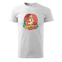 Běžecký křeček na oválu