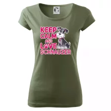 Keep calm and love Schnauzer