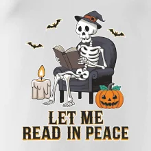 Let me read in peace