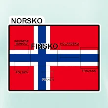 Norsko vlajka další státy