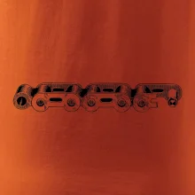 Cyklistický řetěz nákres