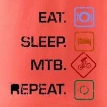 Eat sleep MTB repeat