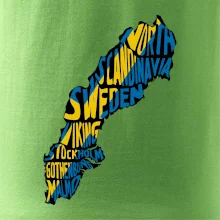 Mapy - názvy měst - Švédsko