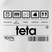 Čárový kód teta