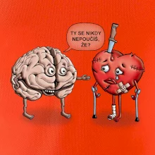 Mozek a srdce - poučení (Hana-creative)