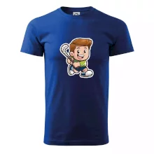 Ikona pozemní hokej kluk