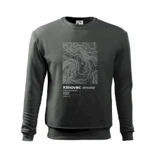 Klínovec - vrstevnice v obdélníku