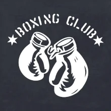 Boxing club nápis