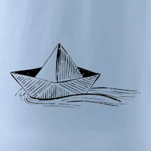 Letní romance - papírová loďka