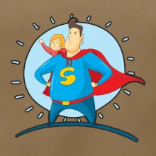 Táta superman - holka