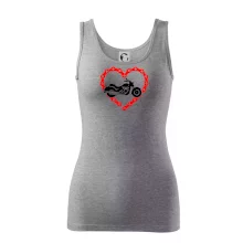 Moto srdce řetěz - chopper