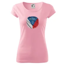 Hrdinové zdravotnictví - Česká vlajka (Pecka design)