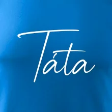 Nápis psací na prsou - táta