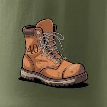 Turistická narozeninová bota 40