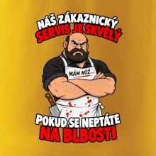 Řezník skvělý zákaznický servis