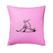 Kreslený hokejista tučnou fixou