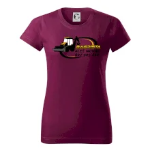 Bagrista v kruhu - vlastní nápis