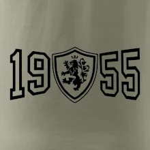 Narozeninový motiv - znak - 1955