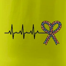 EKG srdce velikonoce