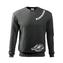 Running nápis šikmo