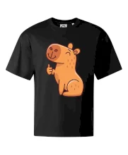 Kapybara s palcem nahoru