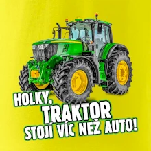 Holky, traktor stojí víc než auto