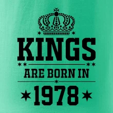 Kings are born in 1978