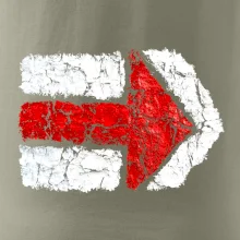 Párová turistická značka  červená