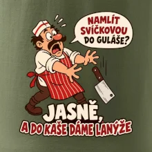 Svíčková do guláše a lanýže do kaše