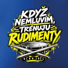 Když nemluvím trénuju rudimenty - bubenické paličky