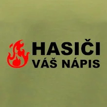 Hasiči (oheň, název sboru - vlastní nápis)
