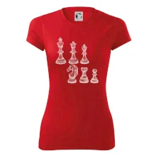 Šachové figurky kreslené