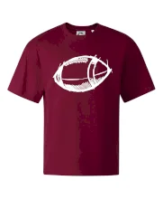 Americký fotbal míč skica