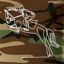 Jízda na koni jedním tahem