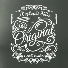 Vintage nejlepší deda 100% kvalita