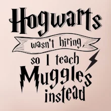 Harry - Hogwarts wasn’t hiring, so I teach Muggles instead