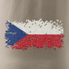Česká vlajka - tetris Česká vlajka - tetris